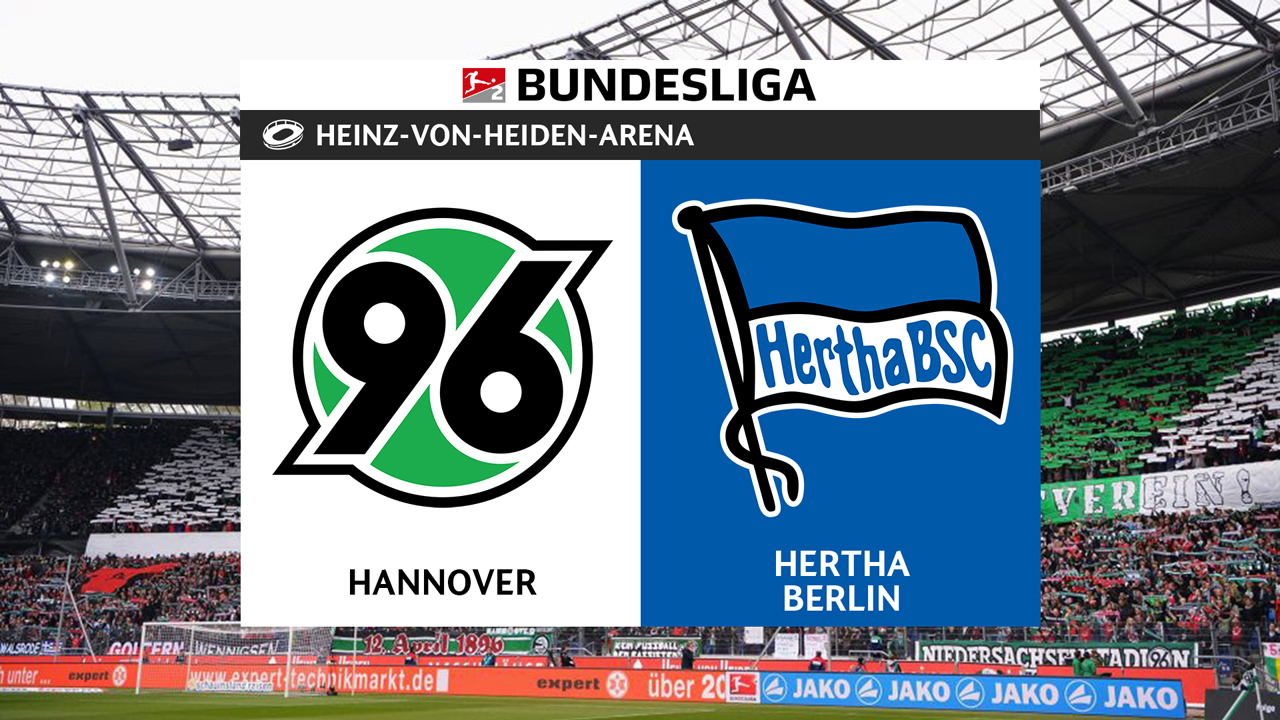 Hannover vs Hertha poster