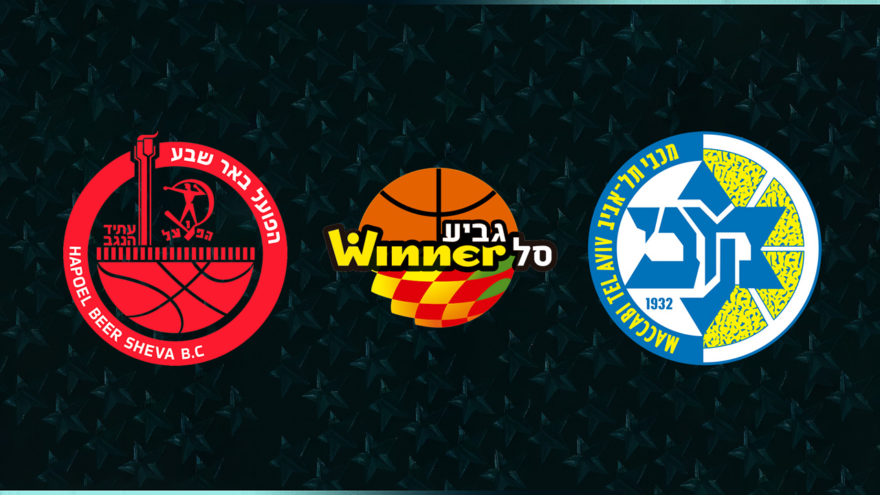 Hapoel Be'er Sheva BC vs Maccabi Tel Aviv BC poster
