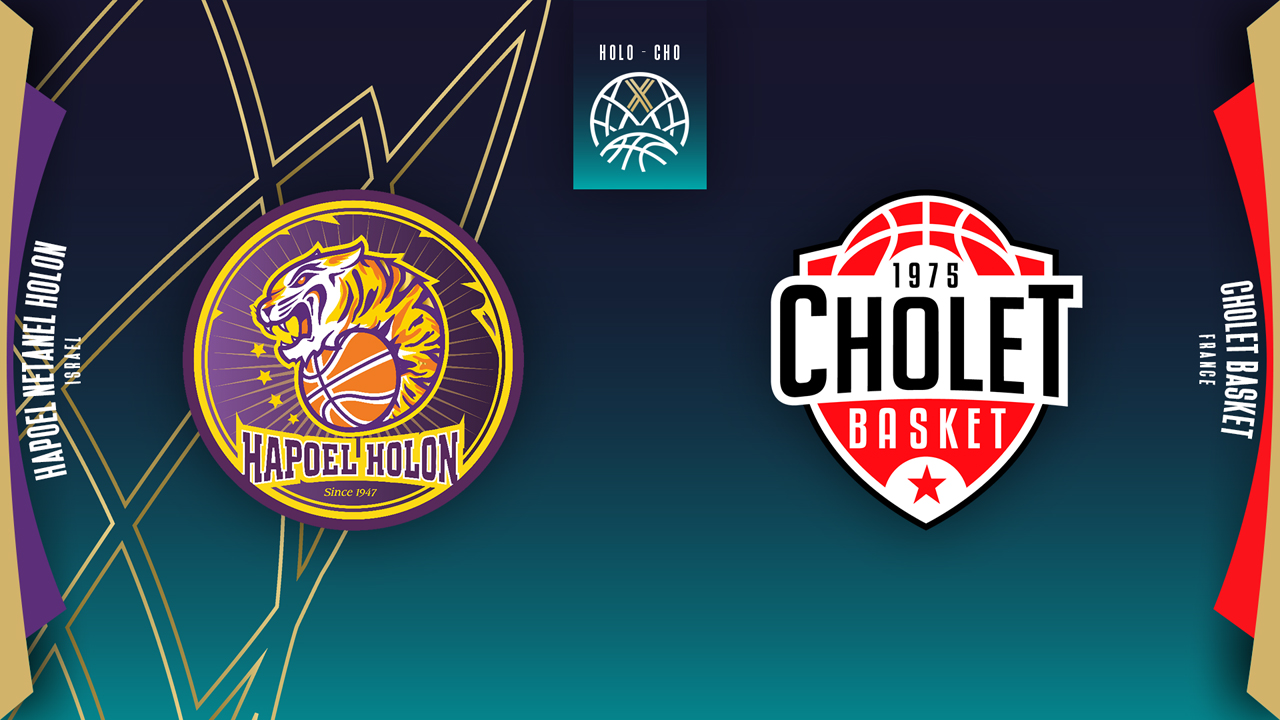 Hapoel Holon vs Cholet poster Hapoel Holon vs Cholet poster