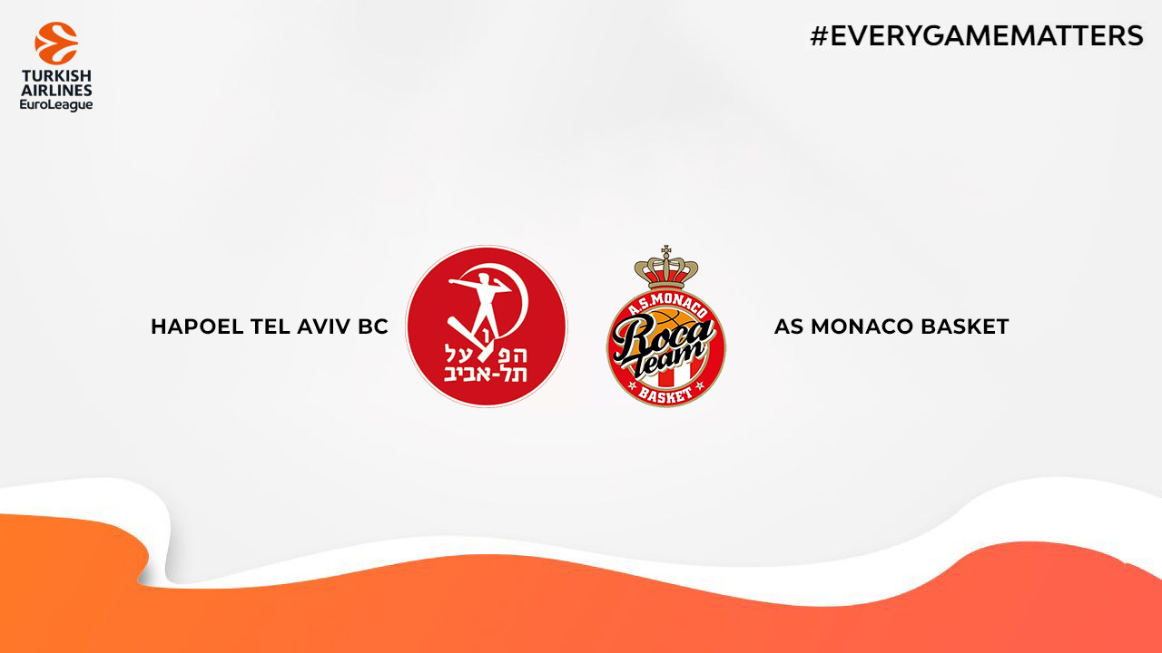 Hapoel Tel Aviv BC vs AS Monaco Basket poster