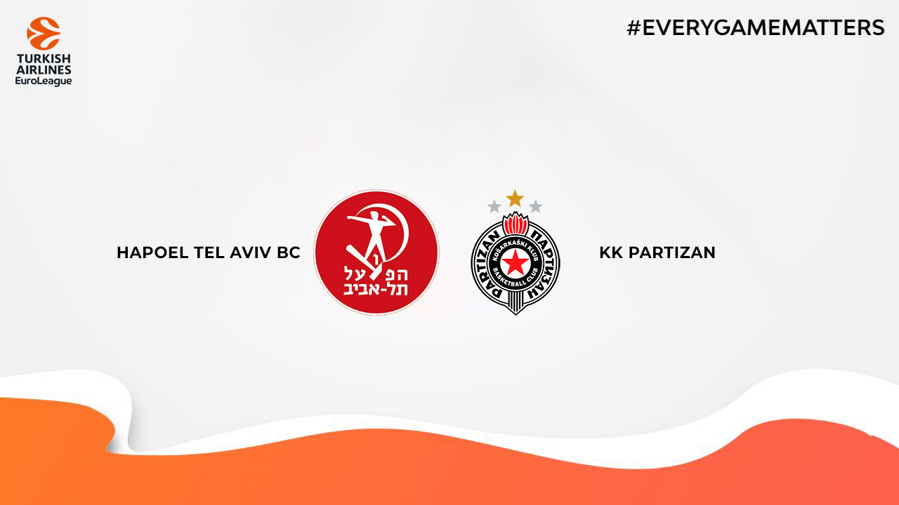 Hapoel Tel Aviv BC vs KK Partizan poster