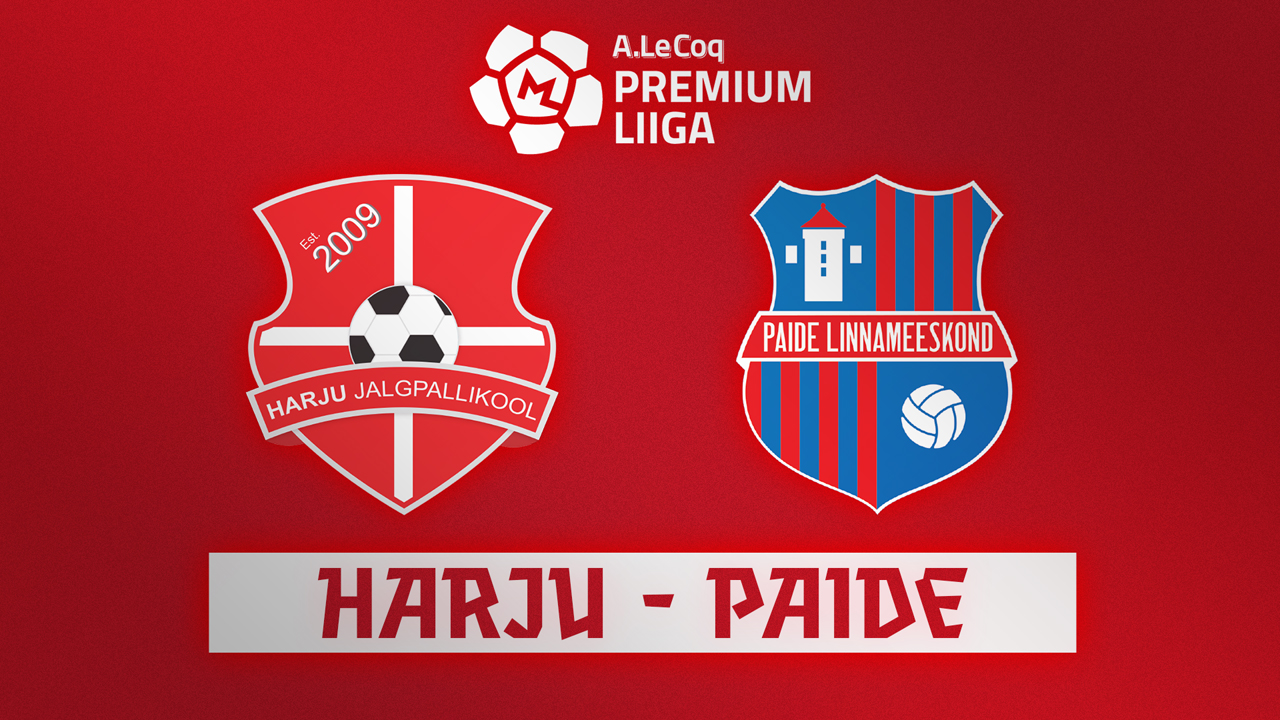 Harju JK Laagri vs Paide Linnameeskond poster