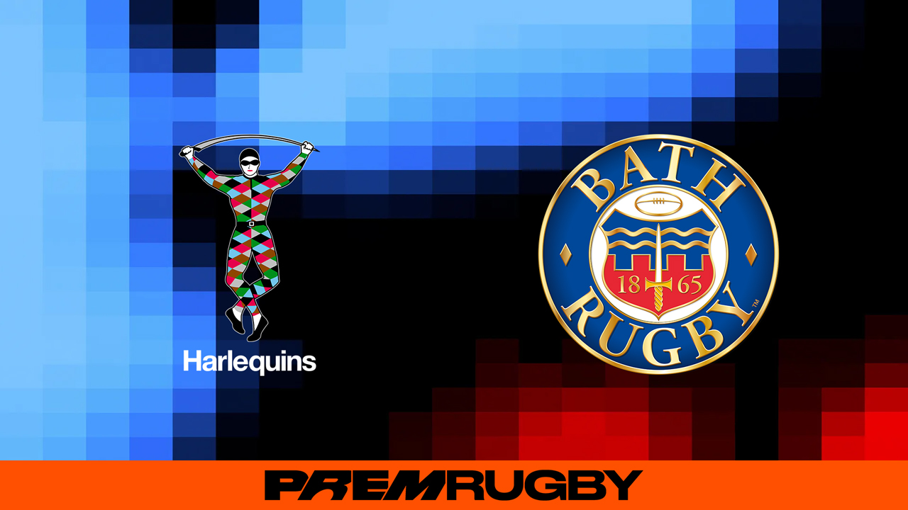 Harlequins vs Bath Rugby poster