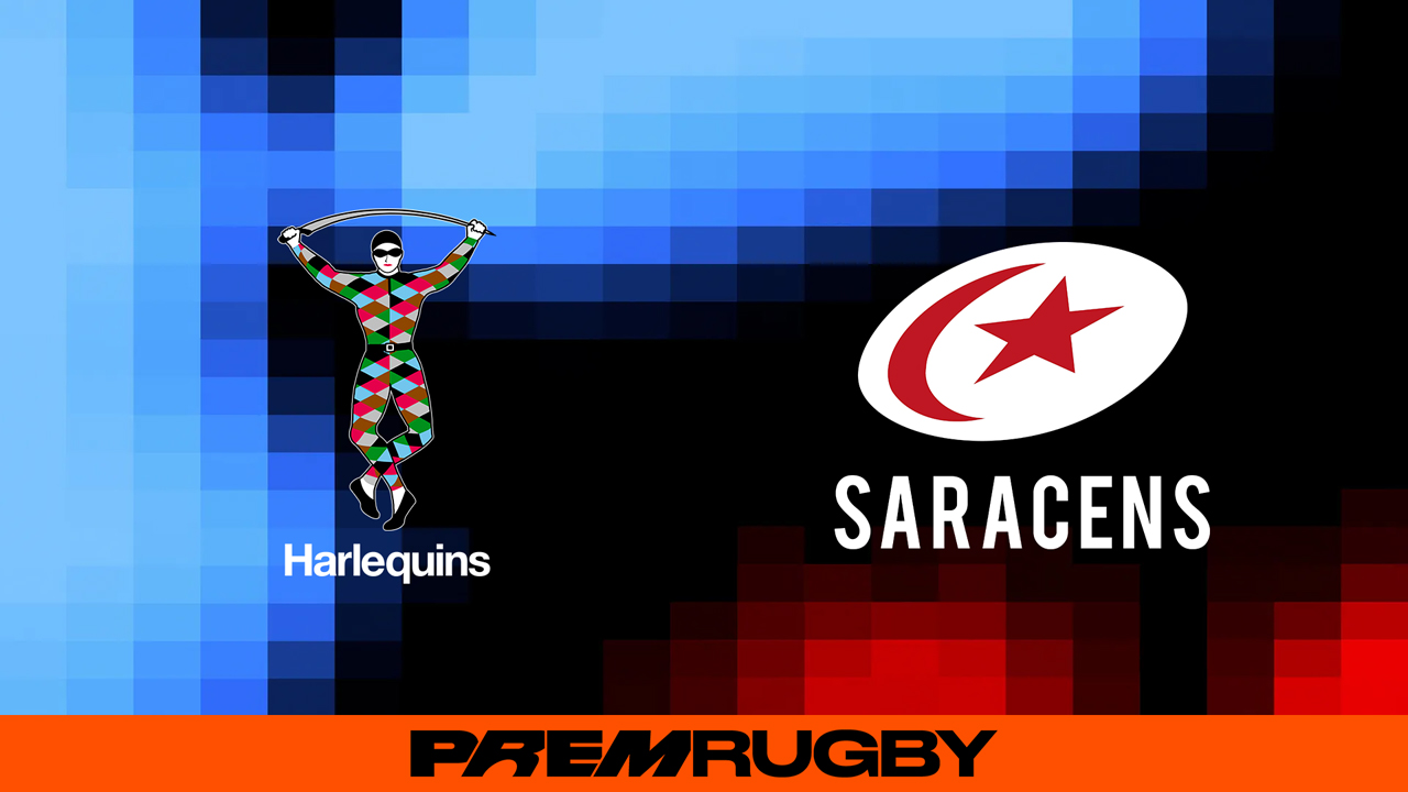 Harlequins vs Saracens poster Harlequins vs Saracens poster