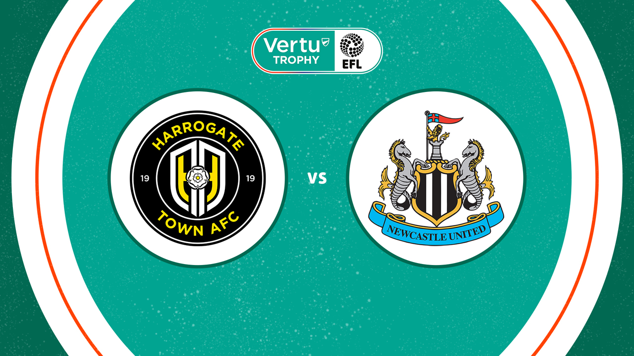 Harrogate Town vs Newcastle United U21 poster