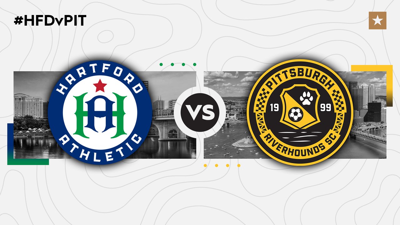 Hartford Athletic vs Pittsburgh Riverhounds poster