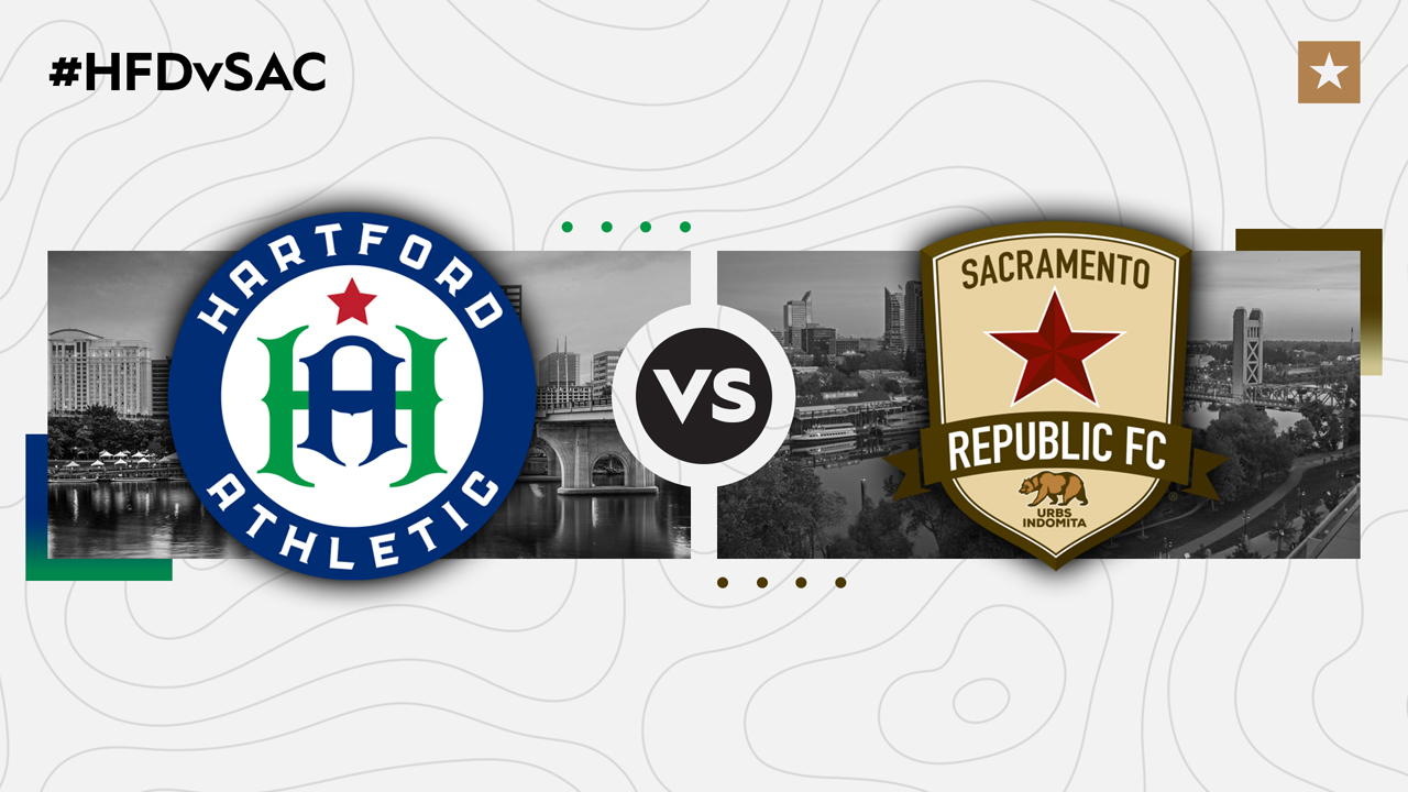 Hartford Athletic vs Sacramento Republic poster