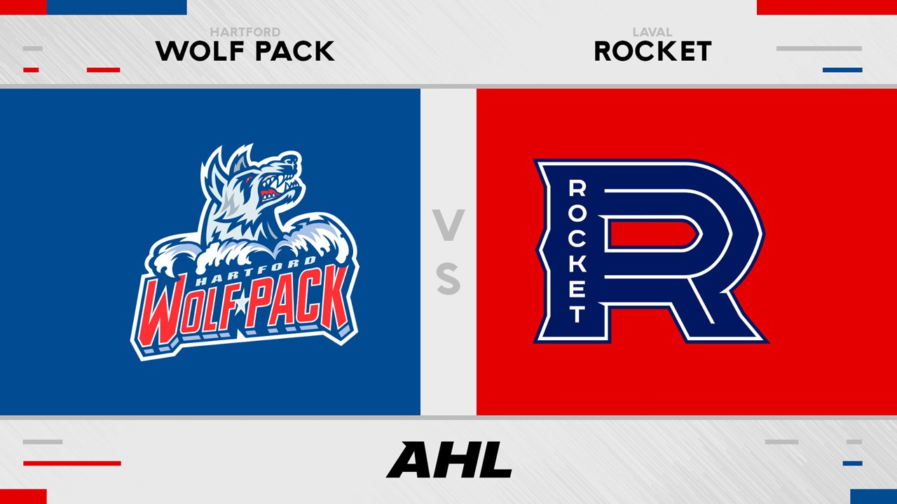 Hartford Wolf Pack vs Laval Rocket poster