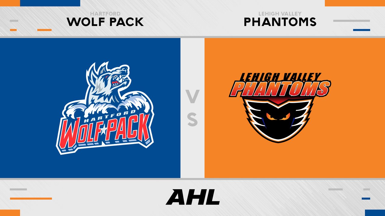 Hartford Wolf Pack vs Lehigh Valley Phantoms poster