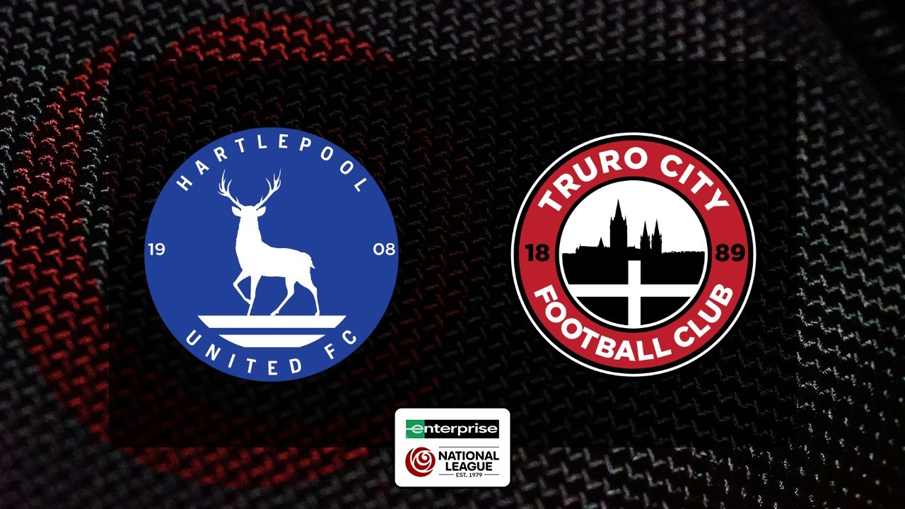 Hartlepool United vs Truro City poster