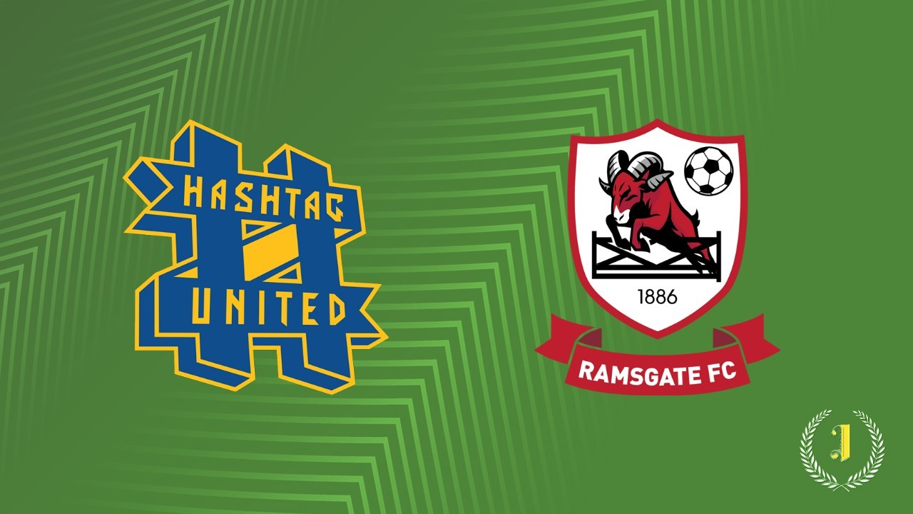 Hashtag United vs Ramsgate poster