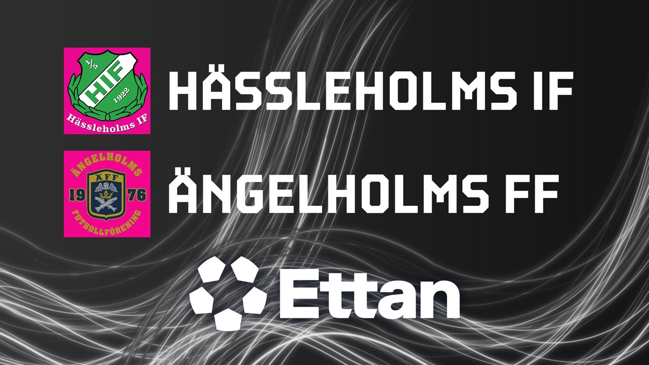 Hässleholms IF vs Angelholm poster