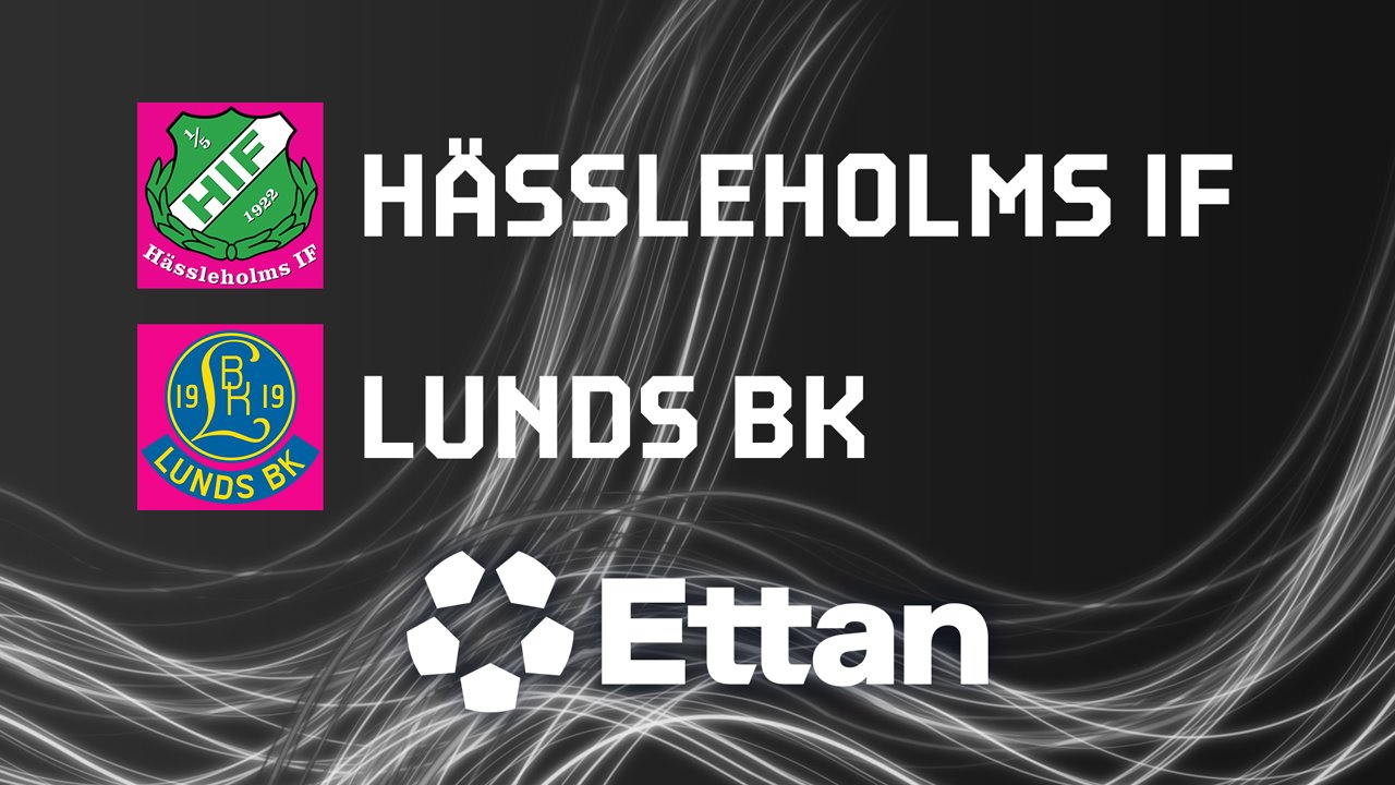 Hässleholms IF vs Lunds BK poster