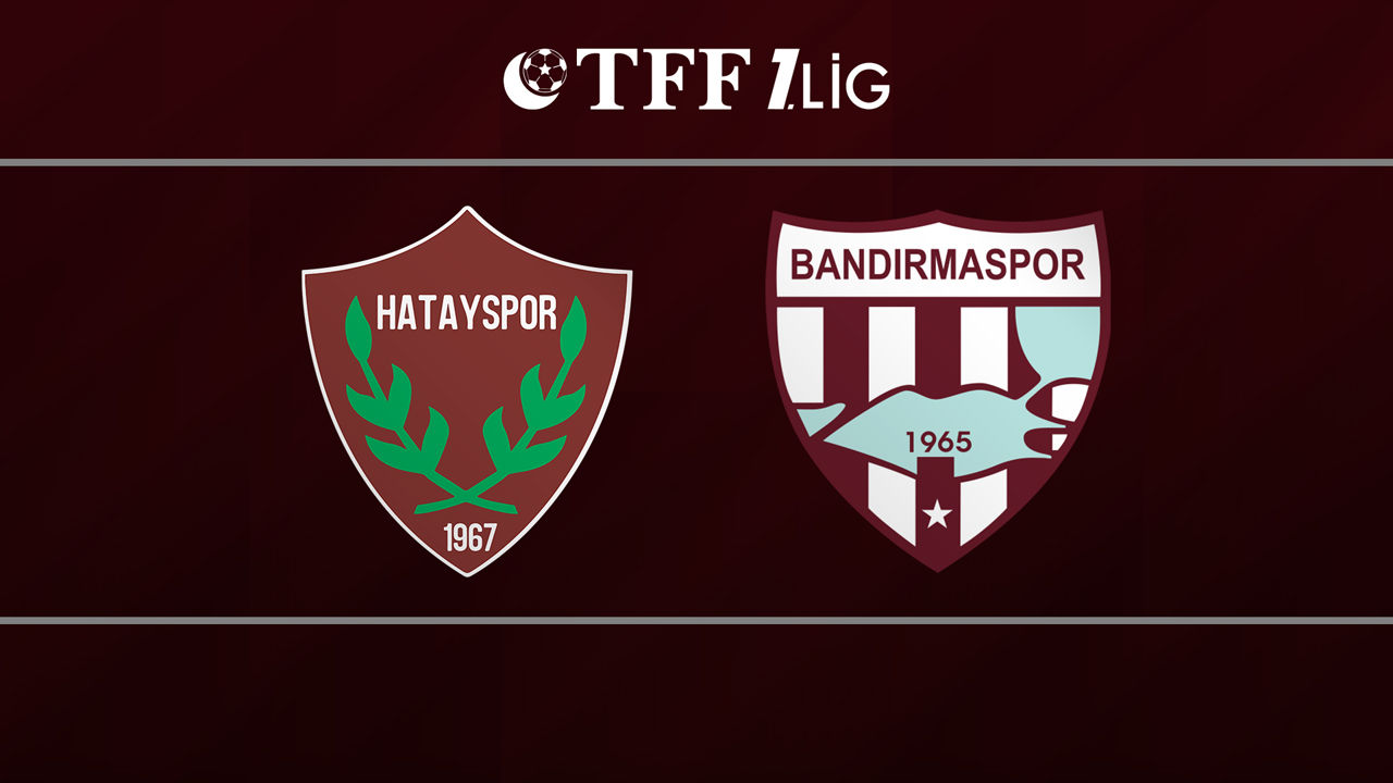 Hatayspor vs Bandırmaspor poster Hatayspor vs Bandırmaspor poster