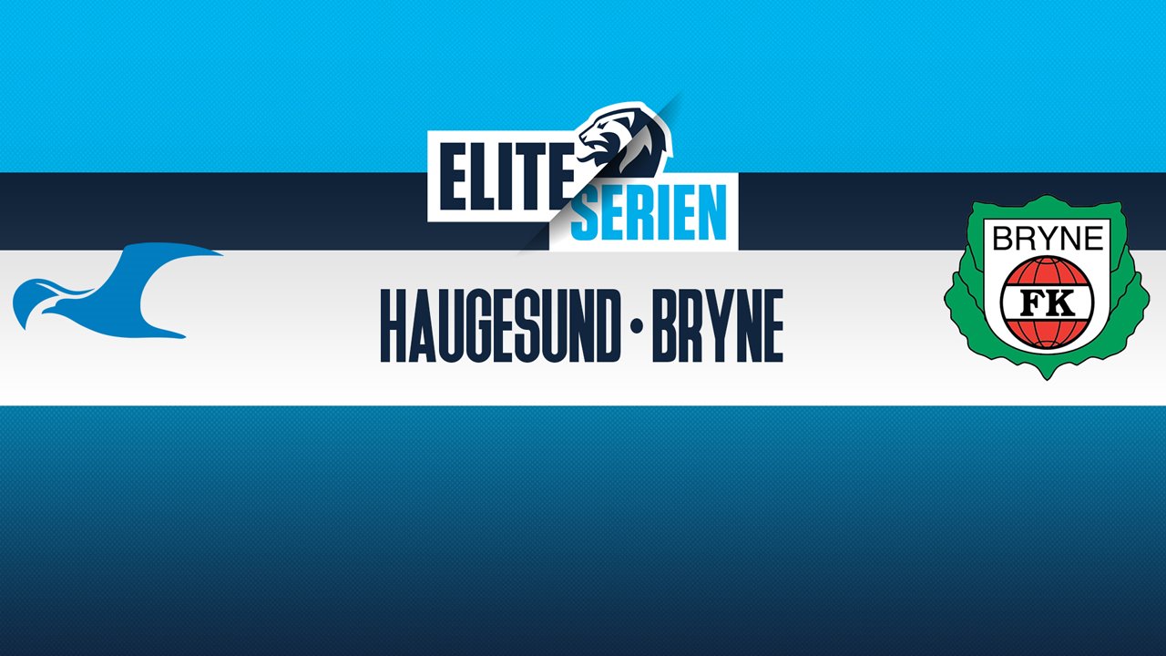 Haugesund vs Bryne poster
