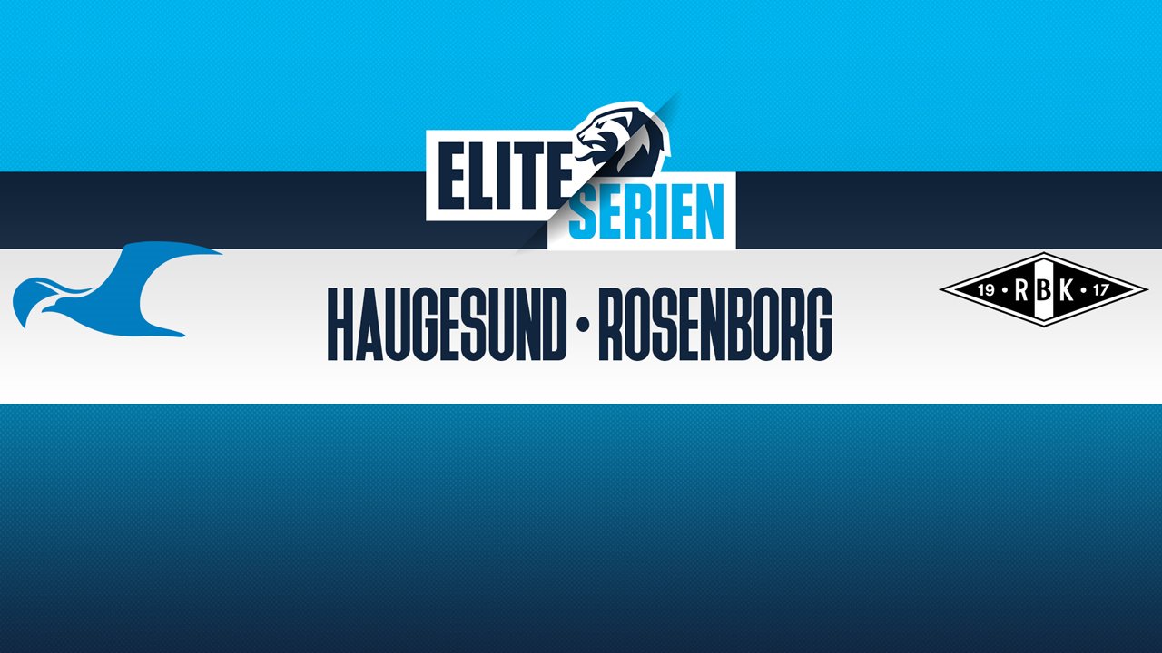 Haugesund vs Rosenborg poster