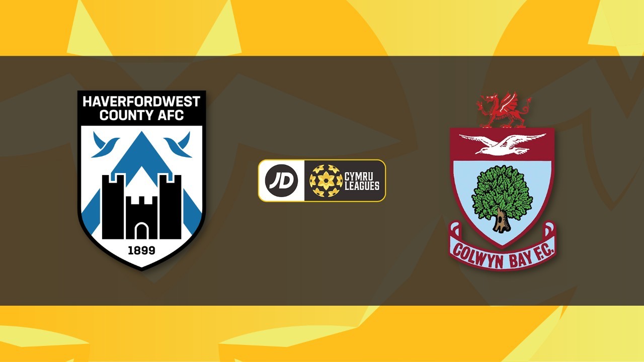 Haverfordwest County vs Colwyn Bay poster