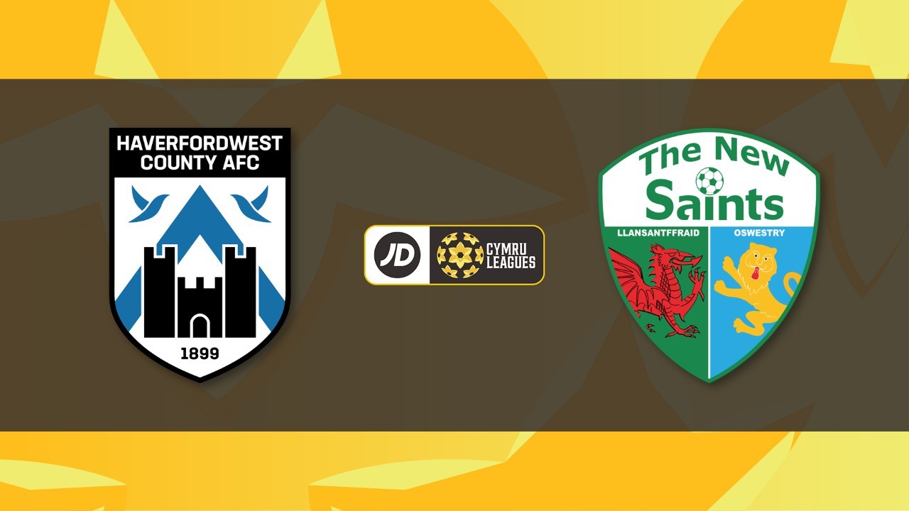 Haverfordwest County vs The New Saints poster