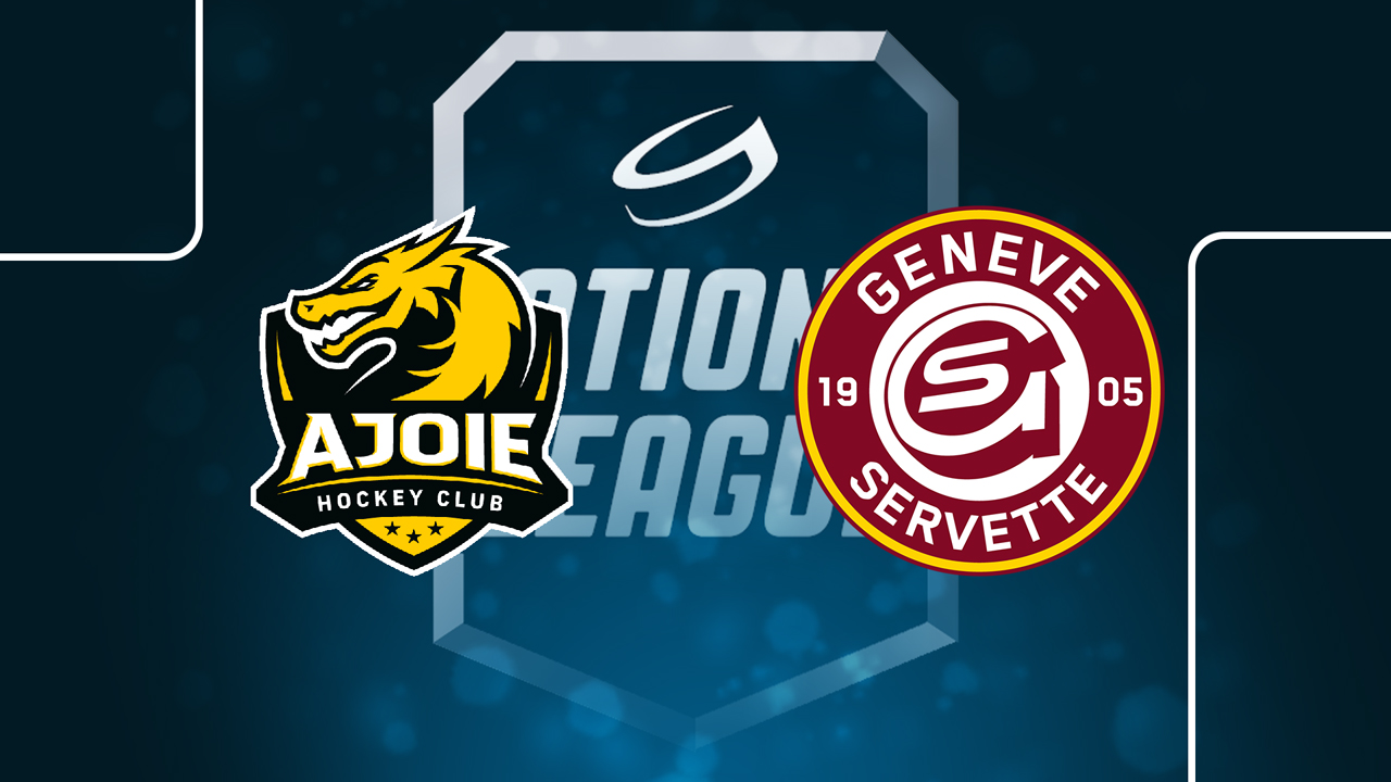 HC Ajoie vs Genève-Servette HC poster HC Ajoie vs Genève-Servette HC poster