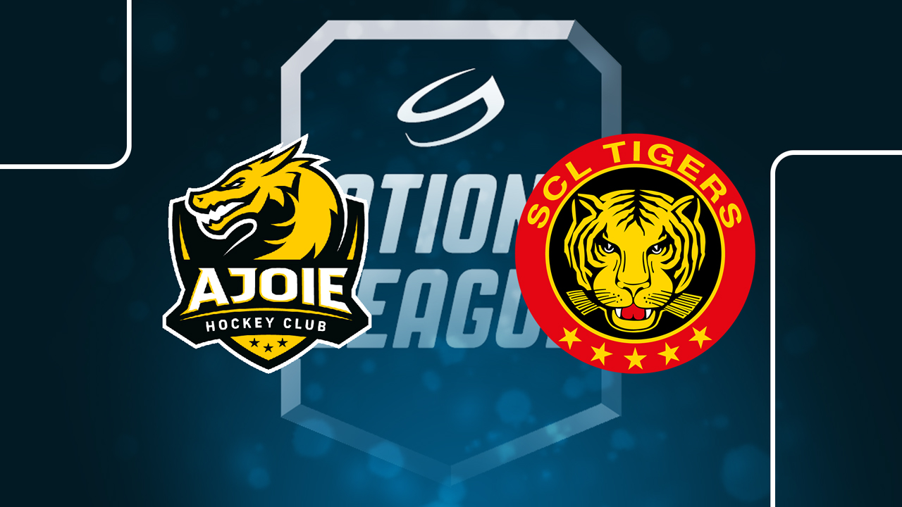 HC Ajoie vs SCL Tigers poster HC Ajoie vs SCL Tigers poster