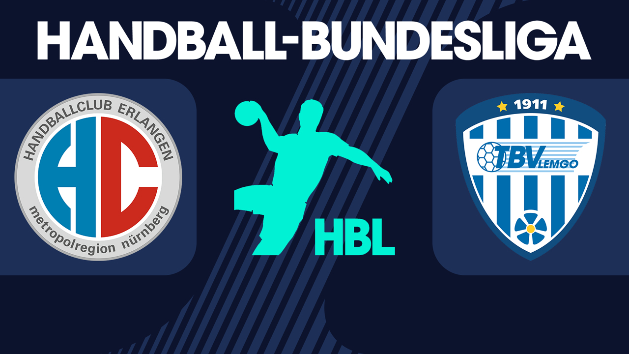 HC Erlangen vs TBV Lemgo poster HC Erlangen vs TBV Lemgo poster