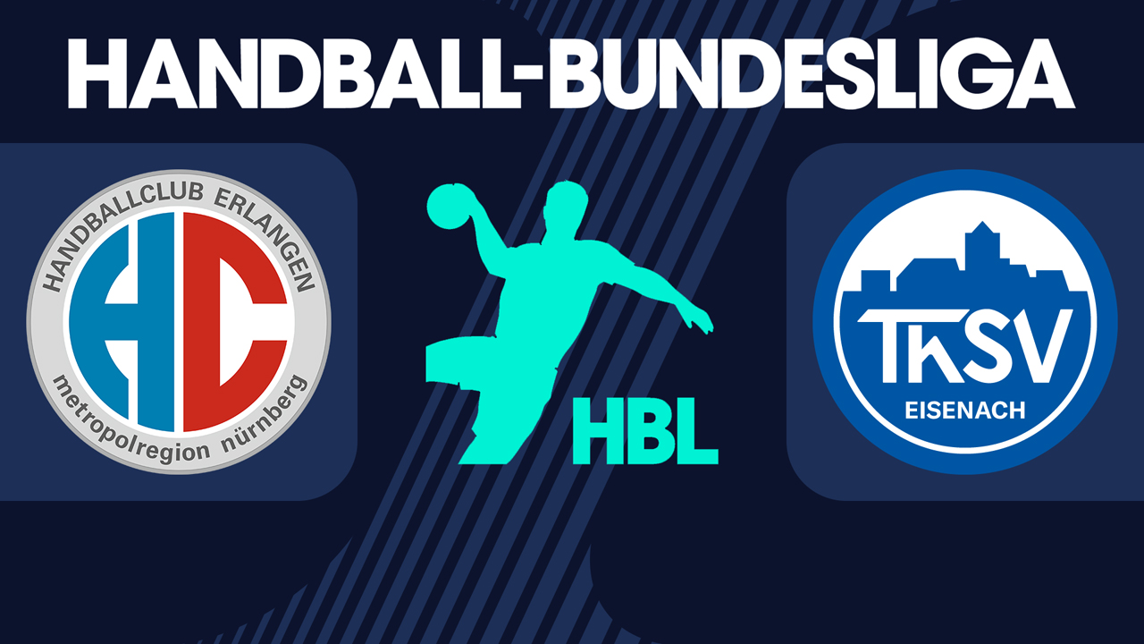 HC Erlangen vs ThSV Eisenach poster