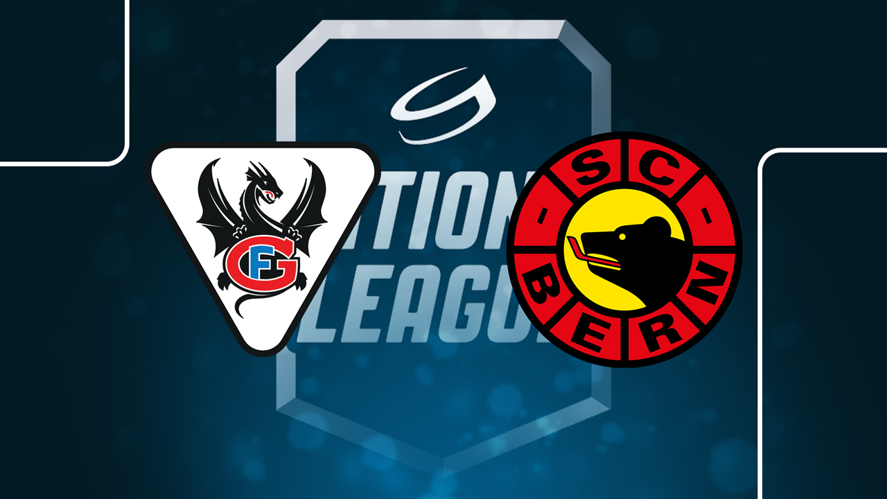 HC Fribourg-Gottéron vs Bern poster HC Fribourg-Gottéron vs Bern poster