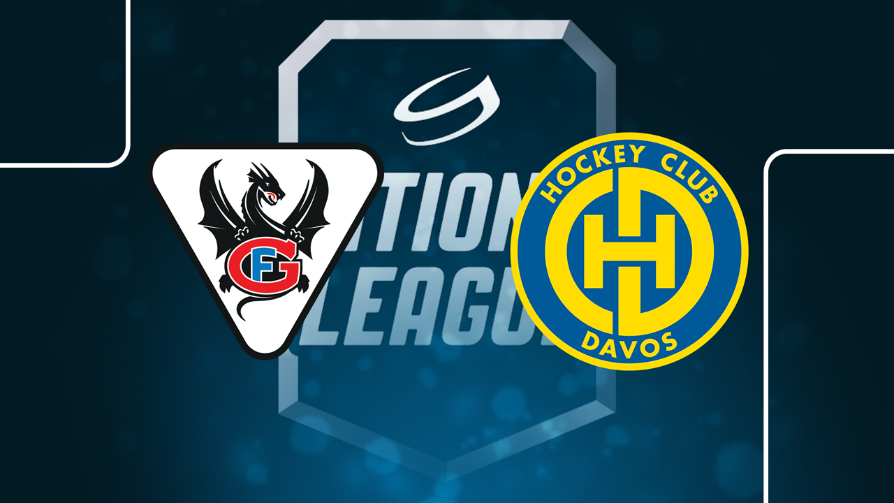 HC Fribourg-Gottéron vs Davos poster HC Fribourg-Gottéron vs Davos poster