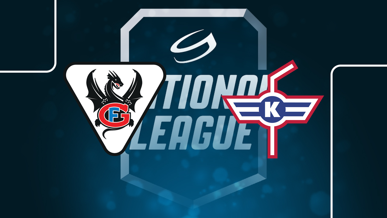 HC Fribourg-Gottéron vs EHC Kloten poster HC Fribourg-Gottéron vs EHC Kloten poster