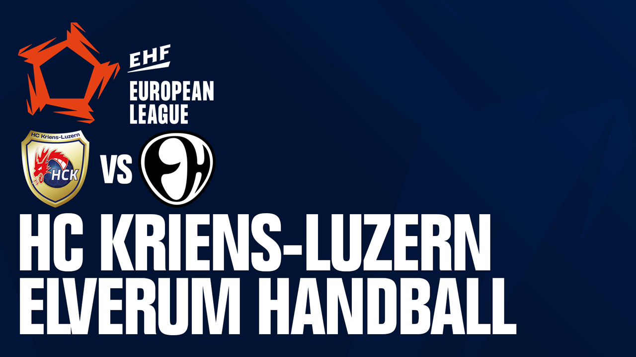HC Kriens-Luzern vs Elverum Håndball poster HC Kriens-Luzern vs Elverum Håndball poster