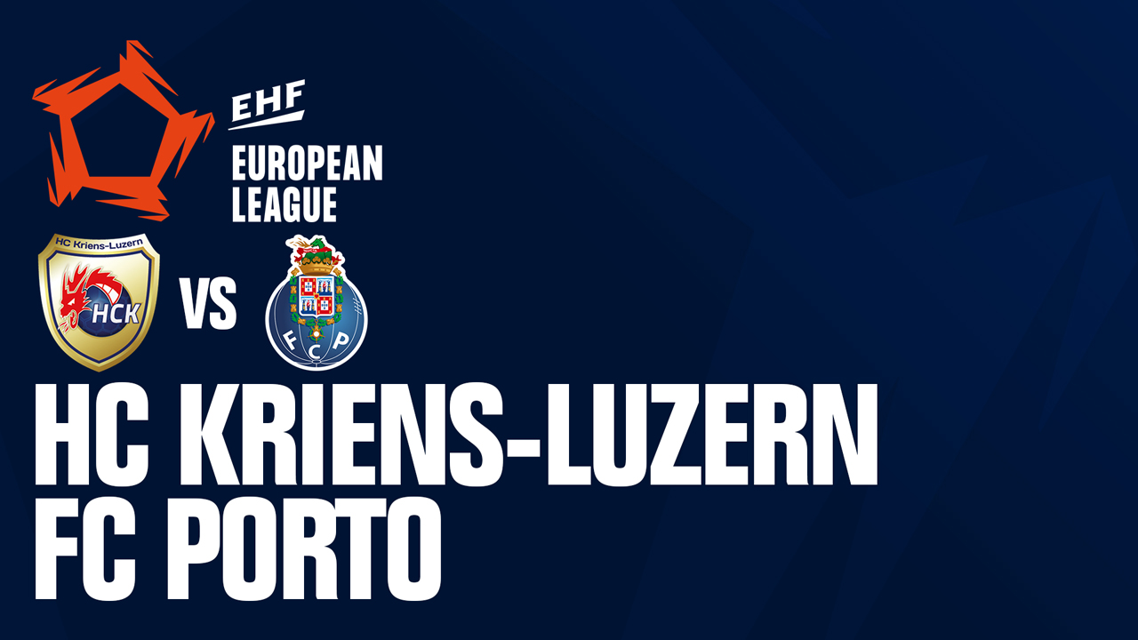 HC Kriens-Luzern vs FC Porto Handball poster