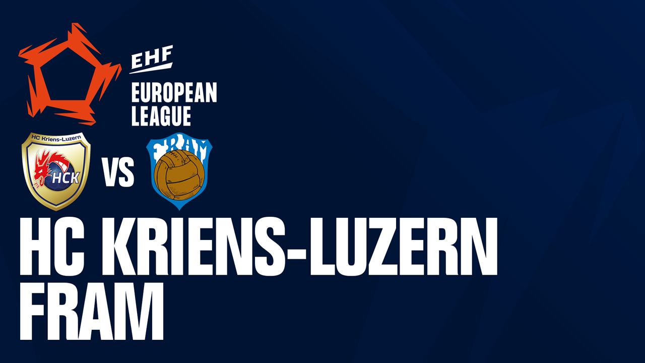 HC Kriens-Luzern vs Fram Handball poster