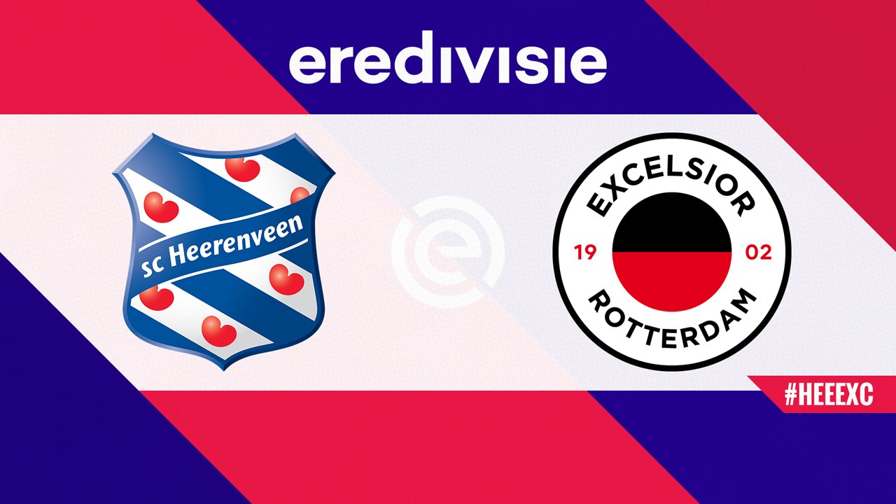 Heerenveen vs Excelsior poster
