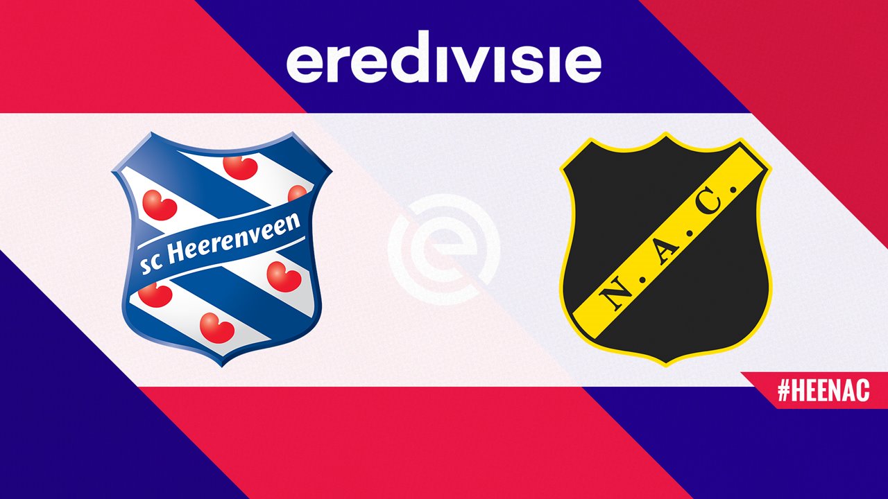 Heerenveen vs NAC Breda poster