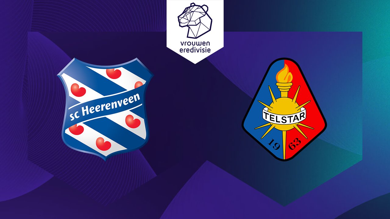 Heerenveen Women vs Telstar Women poster