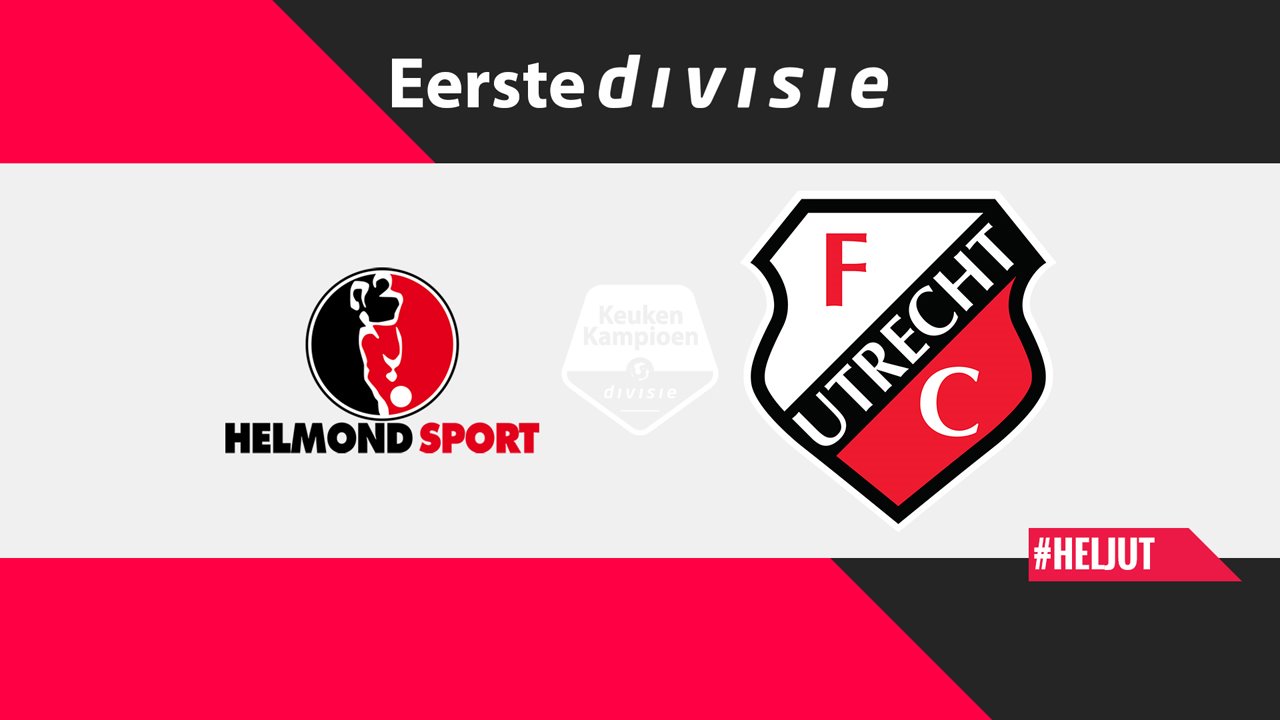 Helmond Sport vs Jong Utrecht poster