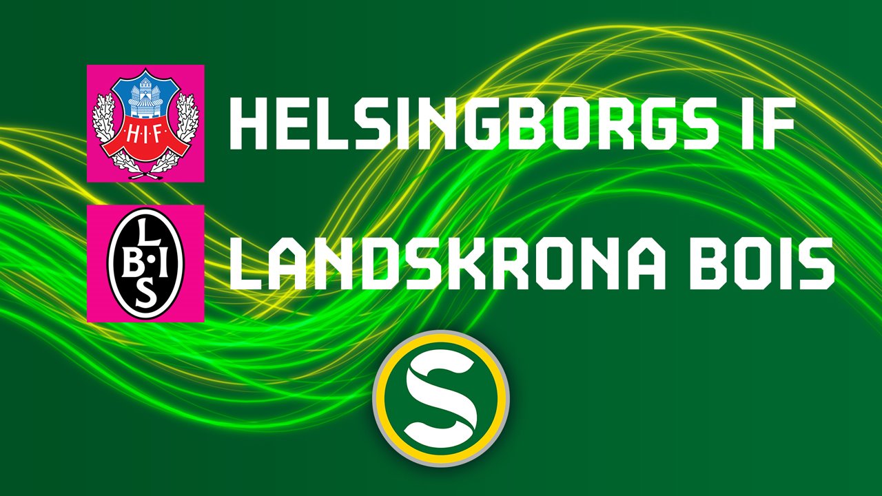 Helsingborg vs Landskrona poster