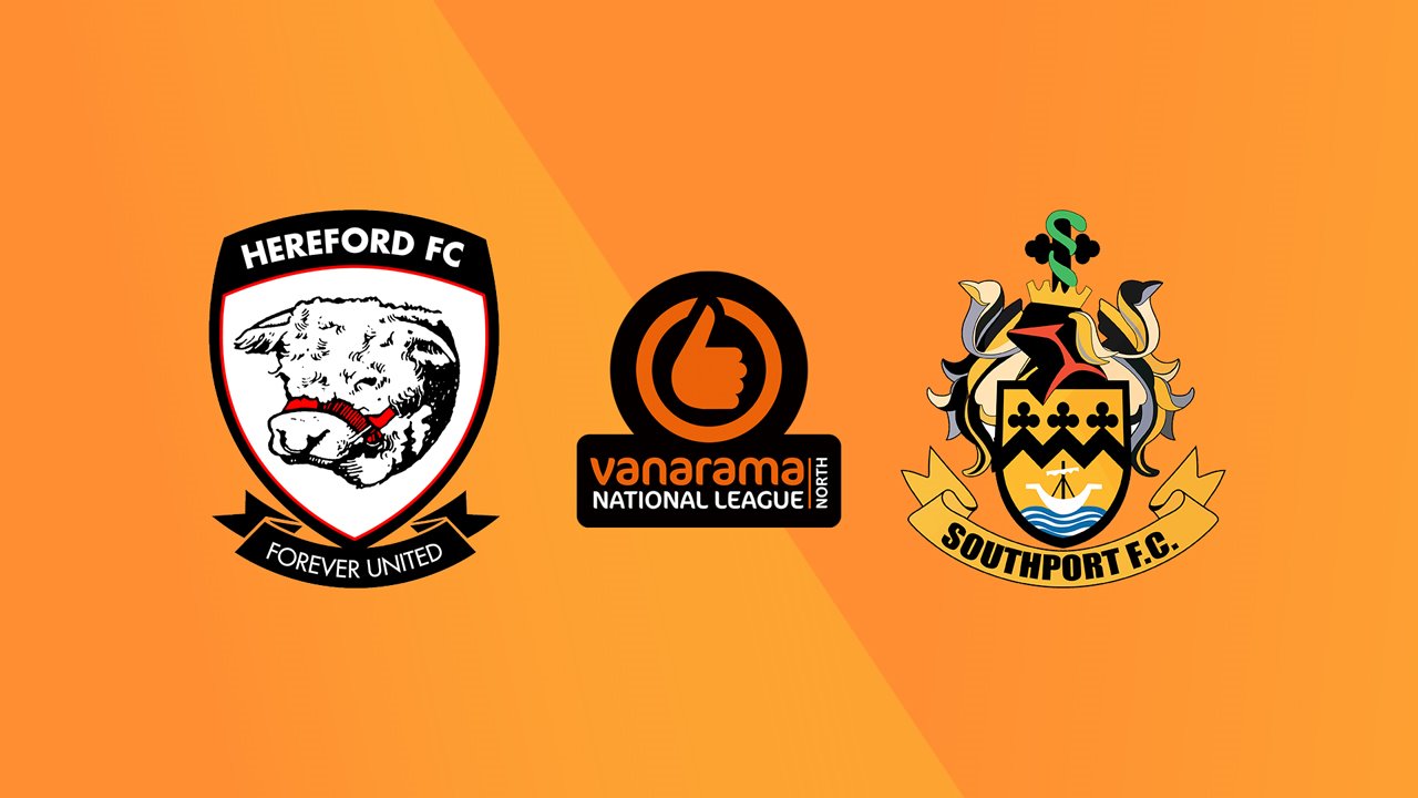 Hereford vs Southport poster