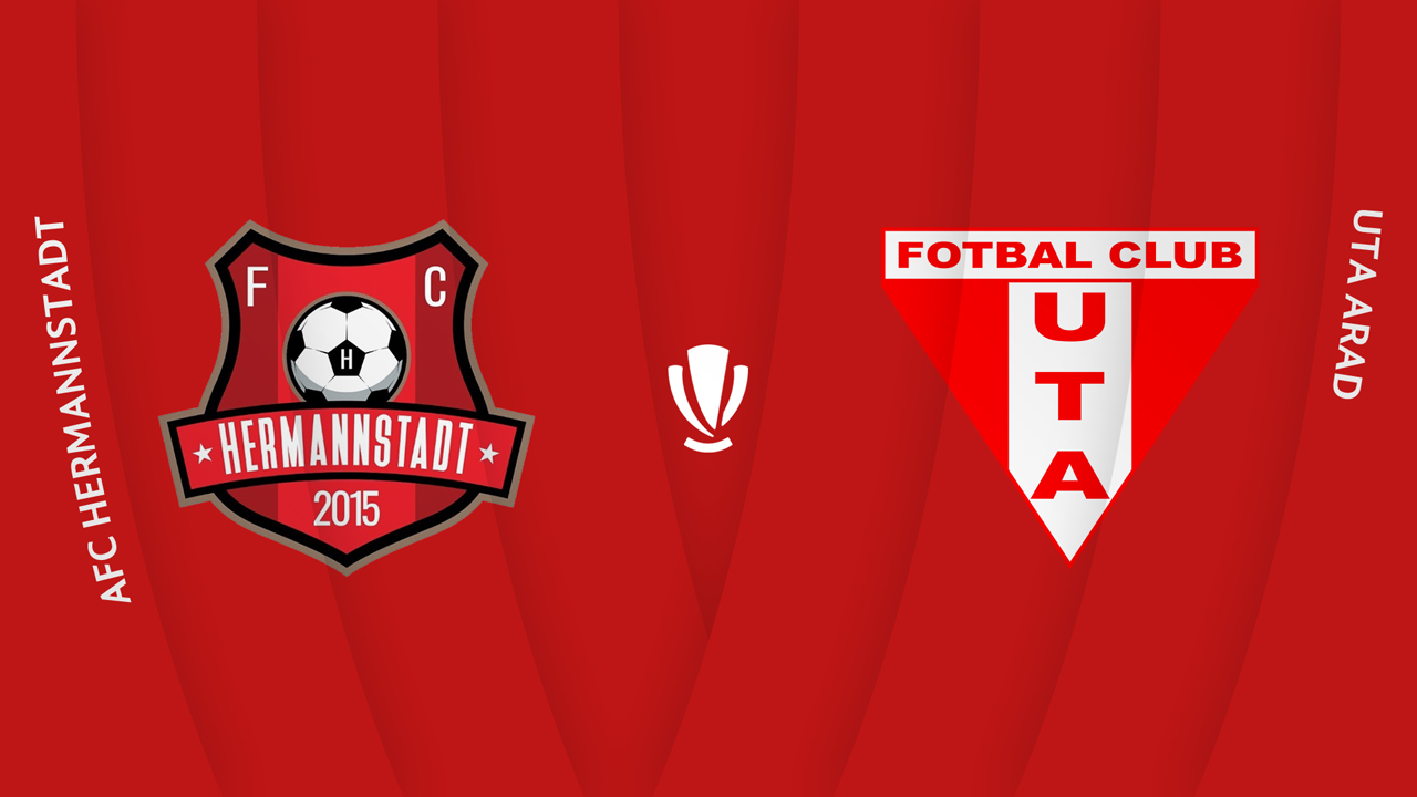 Hermannstadt vs UTA Arad poster