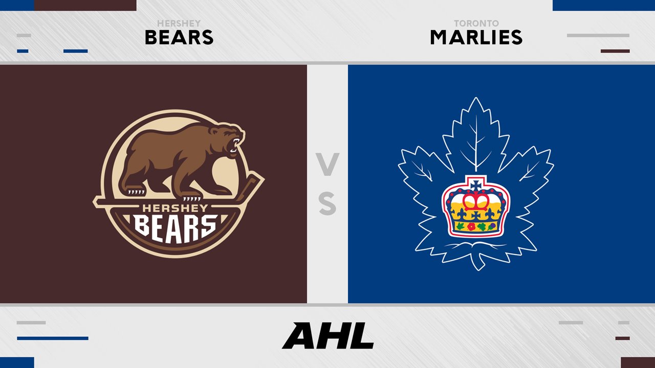 Hershey Bears vs Toronto Marlies poster