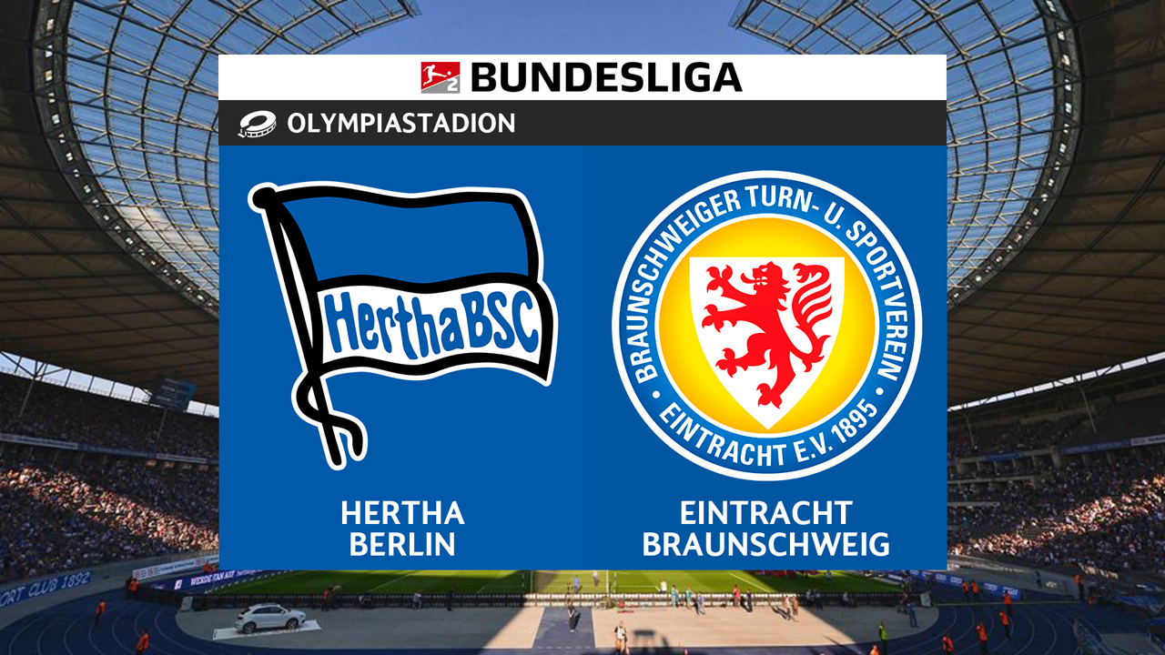 Hertha vs Eintracht Braunschweig poster Hertha vs Eintracht Braunschweig poster