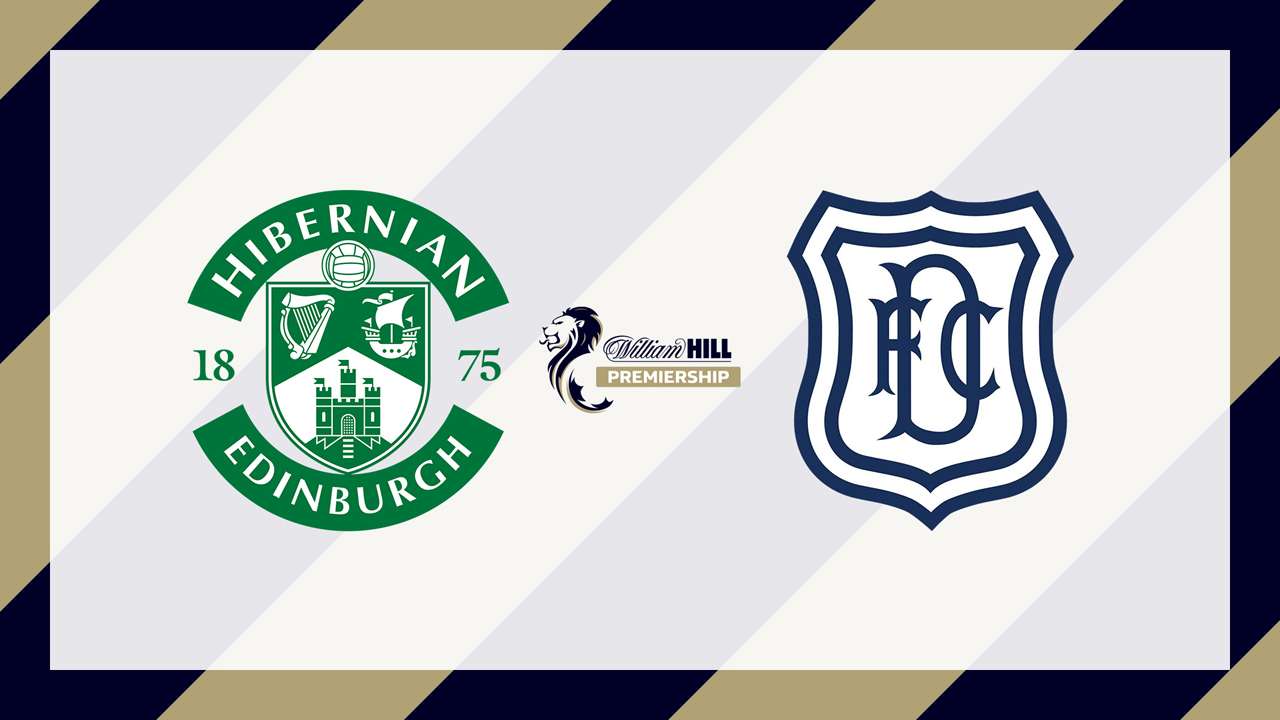Hibernian vs Dundee poster Hibernian vs Dundee poster
