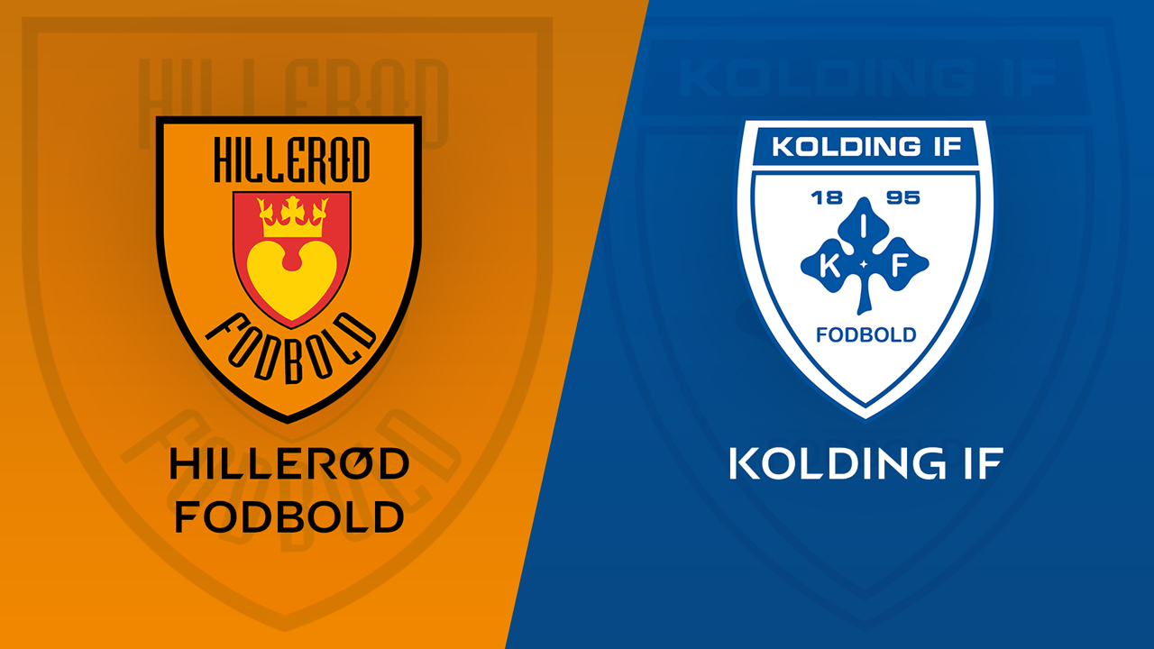 Hillerød vs Kolding IF poster