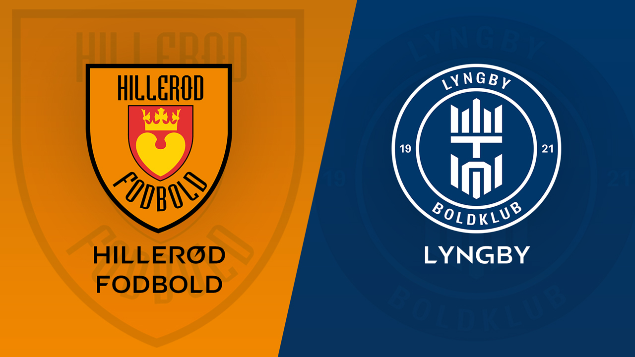 Hillerød vs Lyngby poster