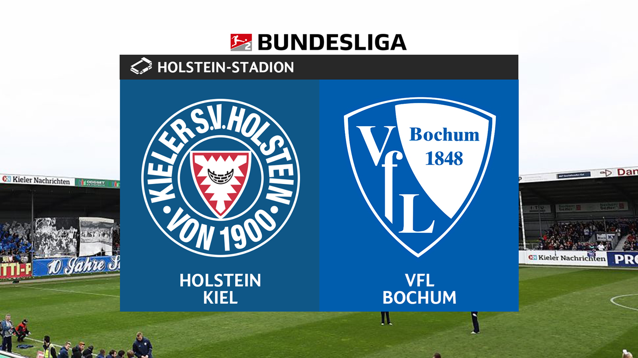 Holstein Kiel vs Bochum poster Holstein Kiel vs Bochum poster