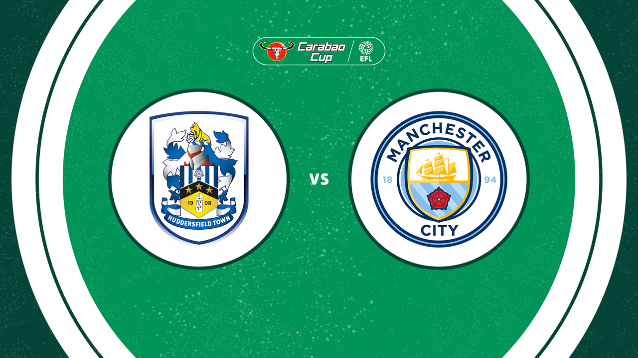 Huddersfield Town vs Manchester City poster
