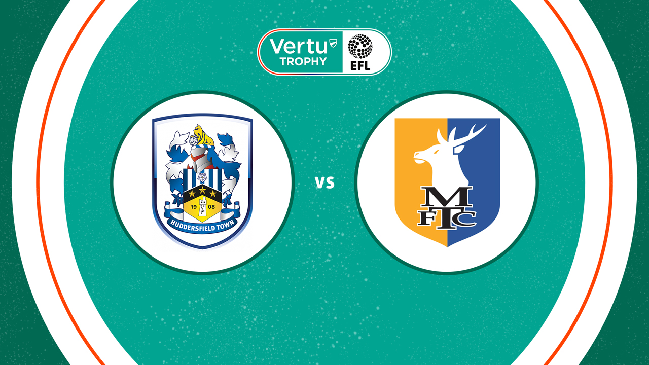 Huddersfield Town vs Mansfield Town poster
