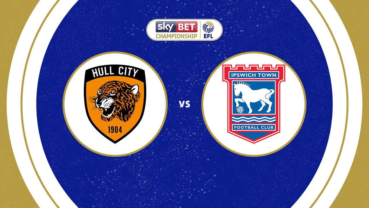 Hull City vs Ipswich Town poster Hull City vs Ipswich Town poster