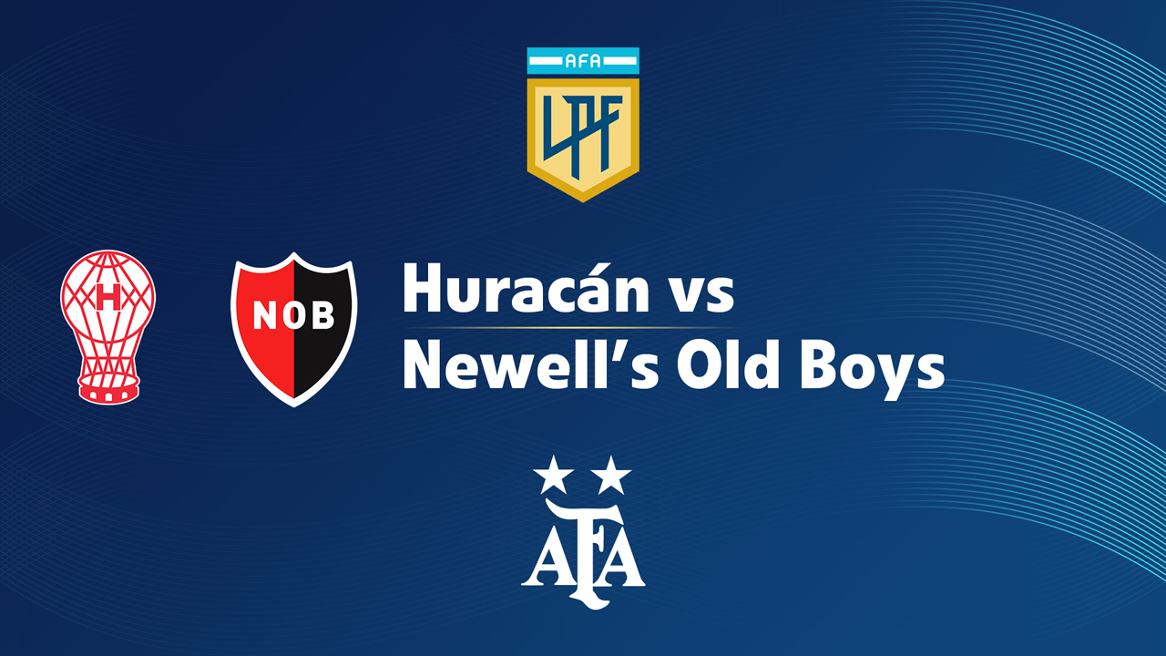 Huracán vs Newell's Old Boys poster
