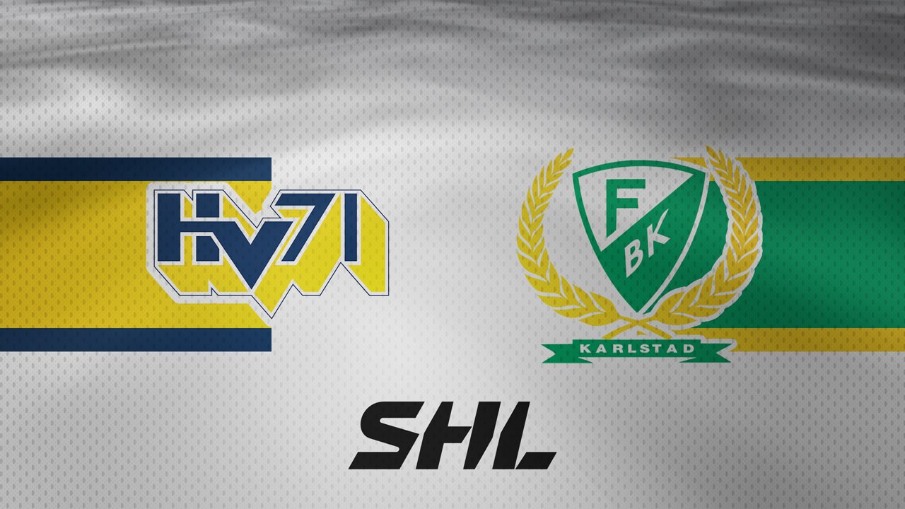 HV71 vs Färjestad BK poster